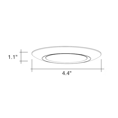 LED 10W CUSP LIGHT 4In