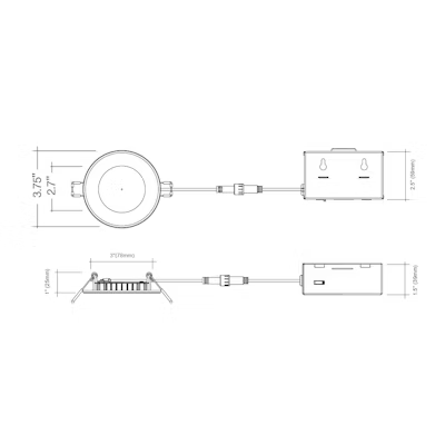 LED 15W ROUND DOWNLIGHT