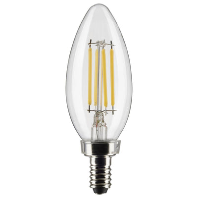 500 Lumens | 5.5 Watt | 3000K | LED E12 | CTC CLEAR