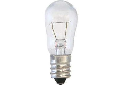 6W S6 clear 130V E12 cand   30 Lumens | 2700K | 6 Watt | S6 E12