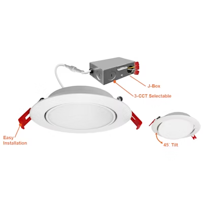 600 Lumens | 9 Watt | 3000K/4000K/5000K