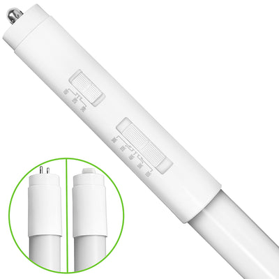 3,500/4,400/5,500 Lumens | 3000/3500/4000/5000/6500K | 24/32/40 Watt | T8 8'